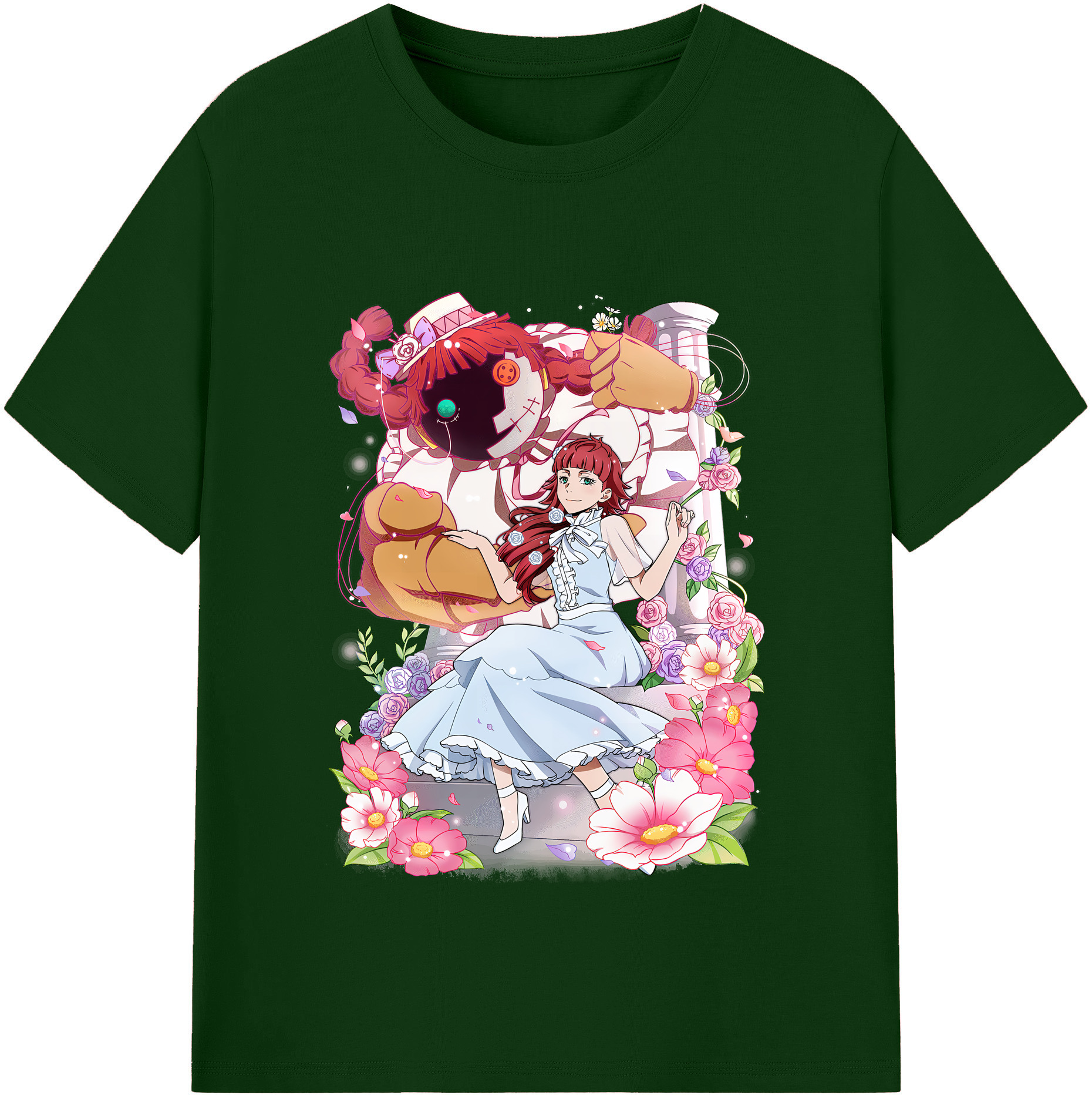 （画像用） 文豪ストレイドッグス Bungo Stray Dogs 綿100％半袖Tシャツ（フロントプリント）